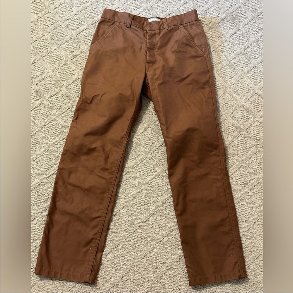 AMI ALEXANDRE MATTIUSSI | Brown Slacks